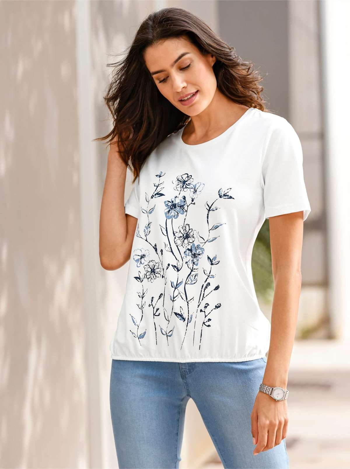 рубашка с круглым вырезом Shirt