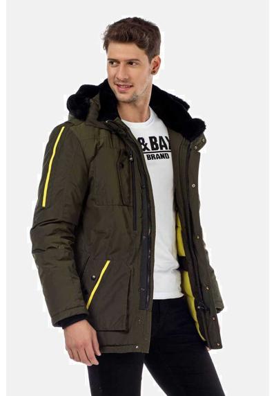 Парка классического кроя с капюшоном Jacke