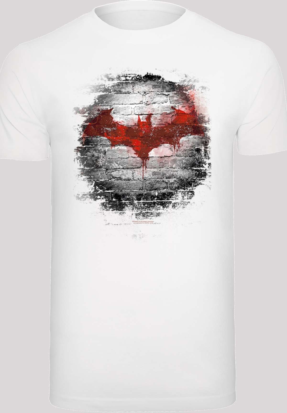 Рубашка с коротким рукавом Herren Batman Logo Wall with T-Shirt Round Neck