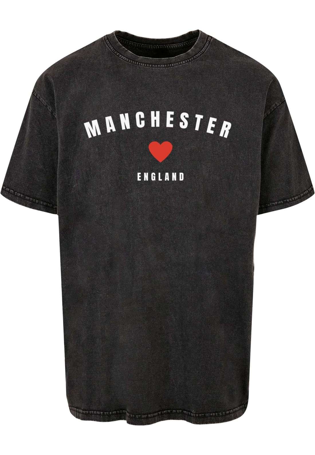 футболка Herren Manchester X Acid Washed Heavy Oversize Tee