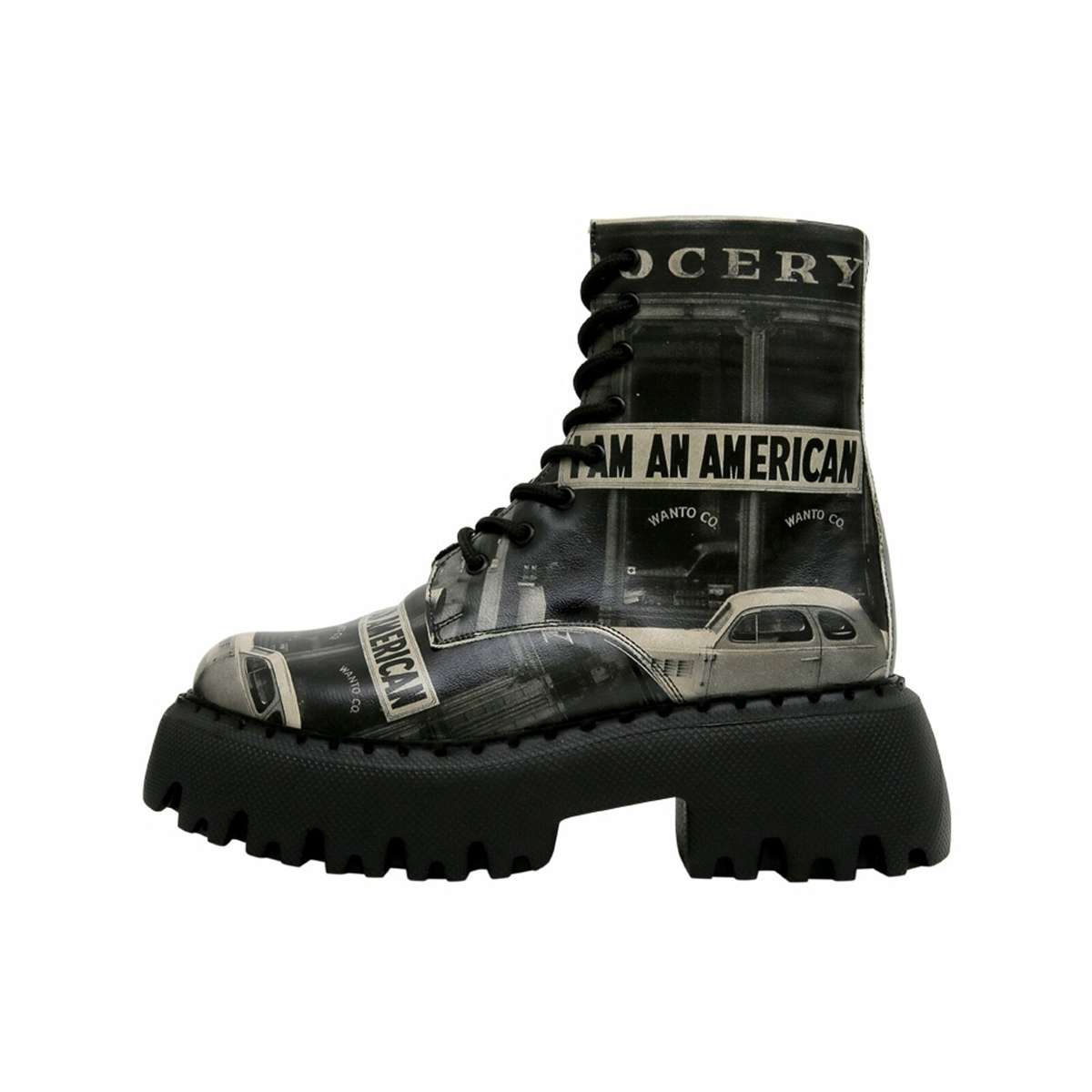 ботинки челси Damen Navy I am an American Vegan Damen Boots / female