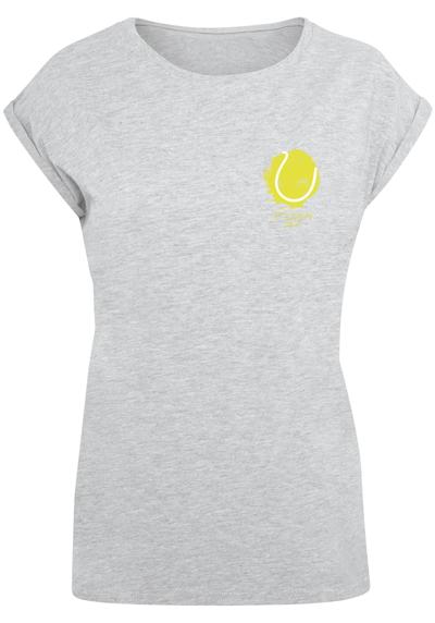 футболка Damen Ladies Its Tennis Time Extended Shoulder Tee