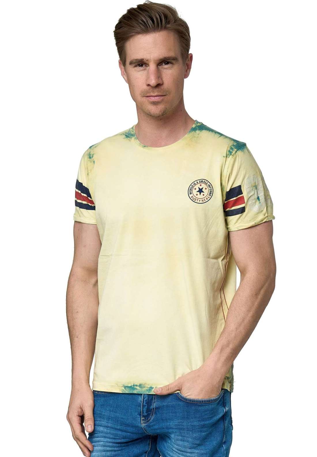 Футболка в классном винтажном стиле