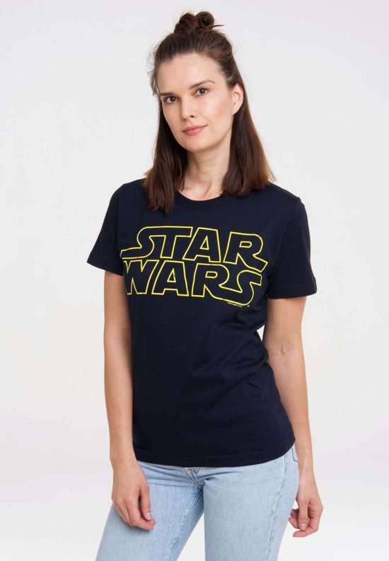 Футболка с лицензионным принтом Star Wars Logo