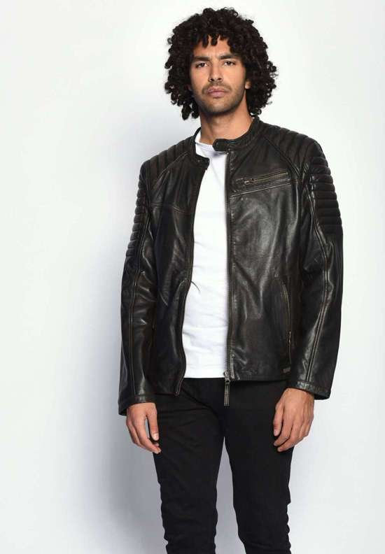 Кожаная куртка Denis