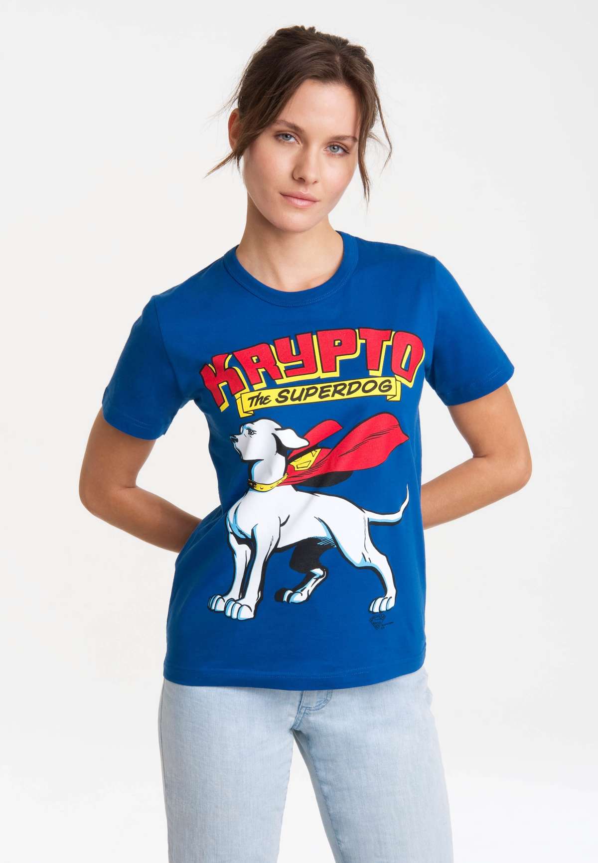 Футболка с лицензионным принтом DC Comics – Krypto the Superdog