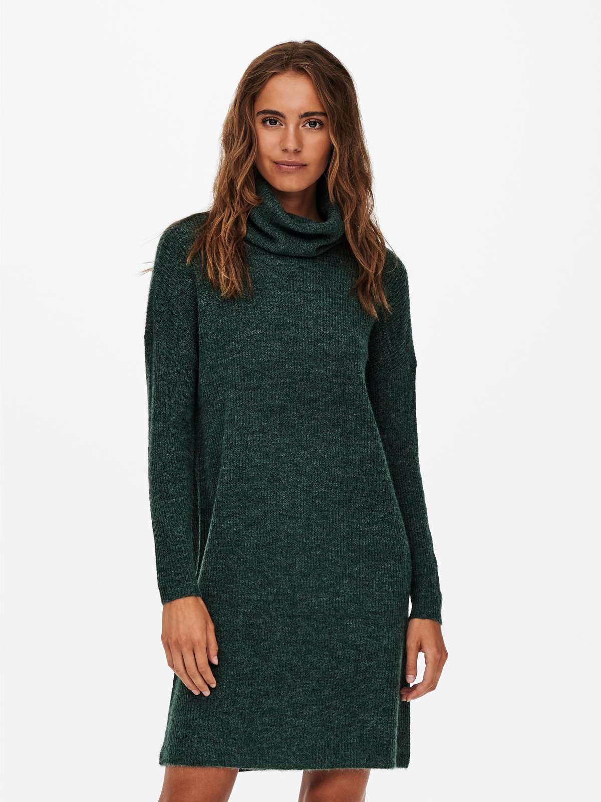 Трикотажное платье ONLJANA L/S COWLNCK DRESS WOOL KNT NOOS
