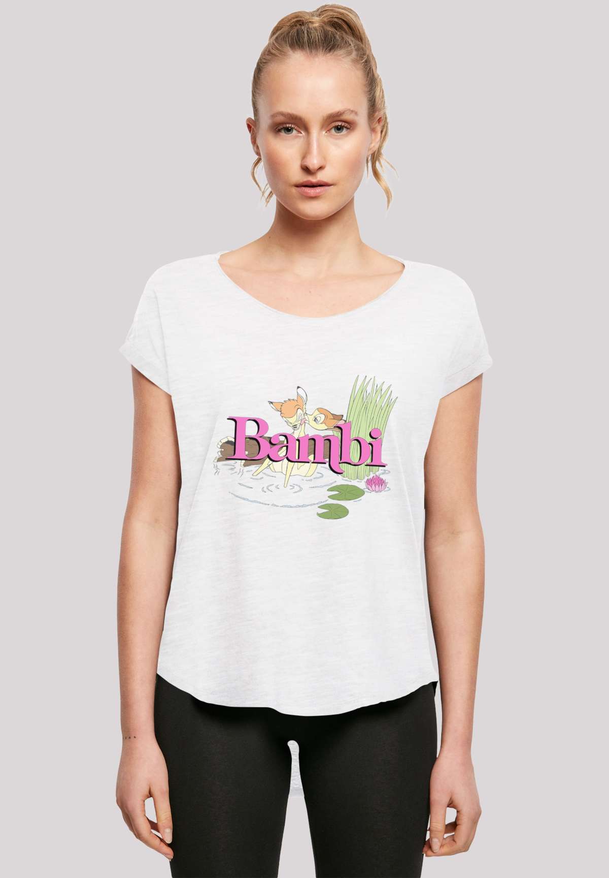 футболка Long Cut T-Shirt Disney Bambi Kiss
