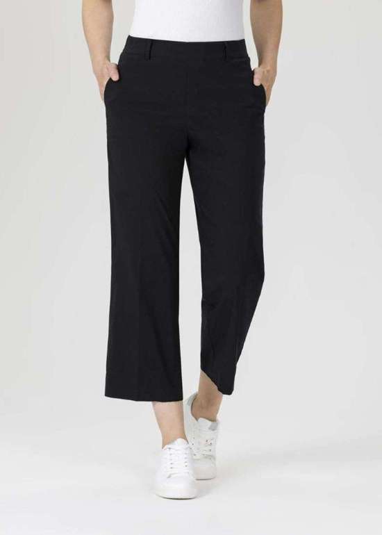 Кюлоты с эластичным поясом и прямыми штанинами. FENJA