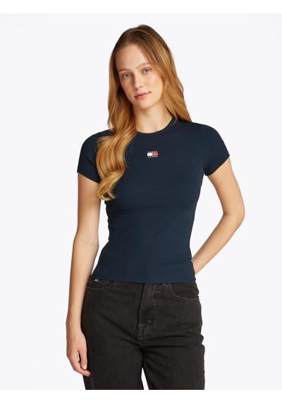 Футболка с ребристой структурой TJW SLIM BADGE RIB TEE