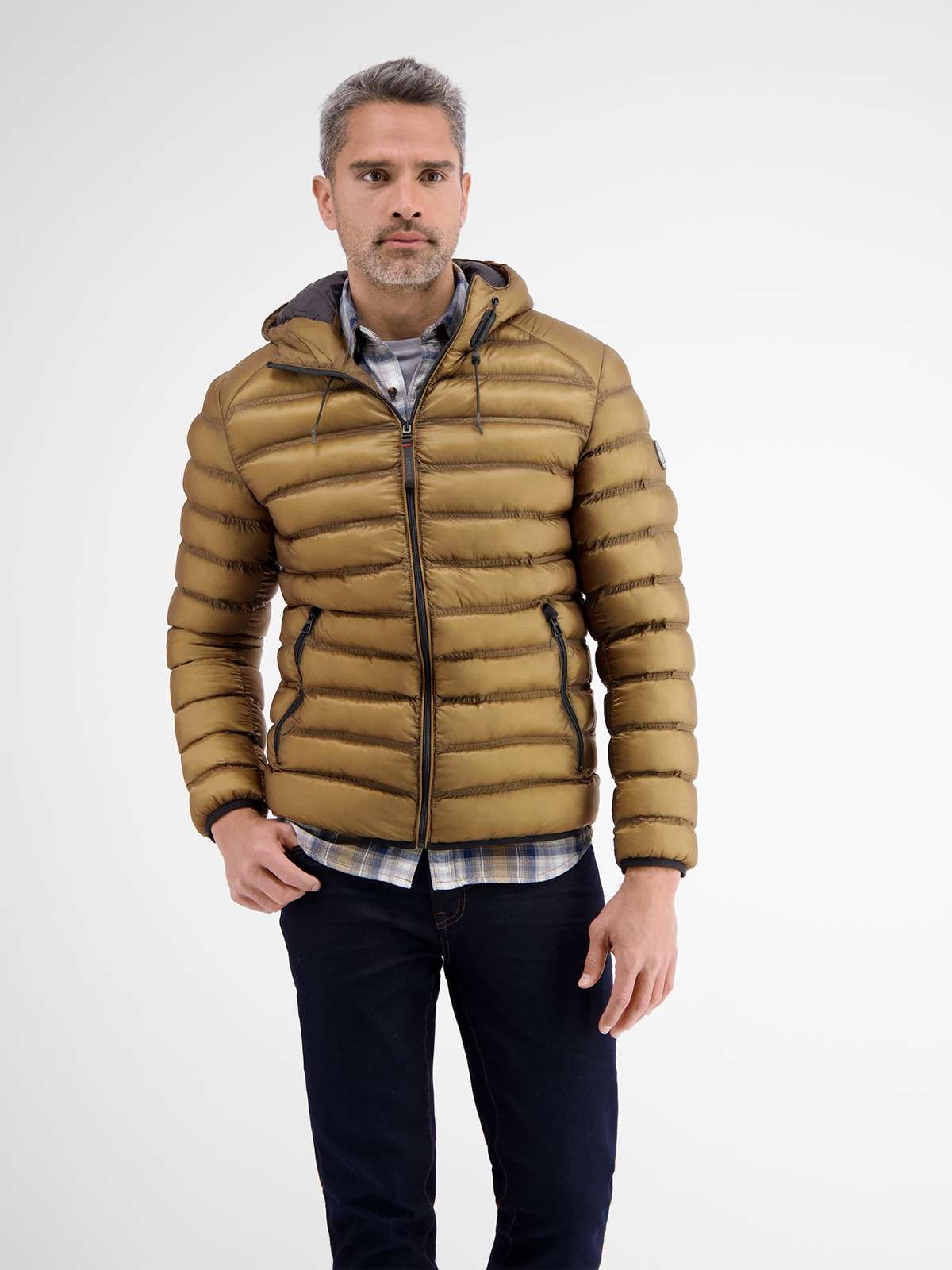 Стеганая куртка с капюшоном LERROS Steppblouson mit Kapuze