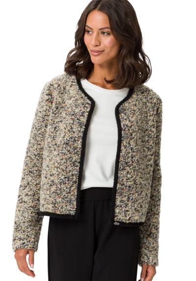 Толстовка zero Jacke mit Schmuckknopfen
