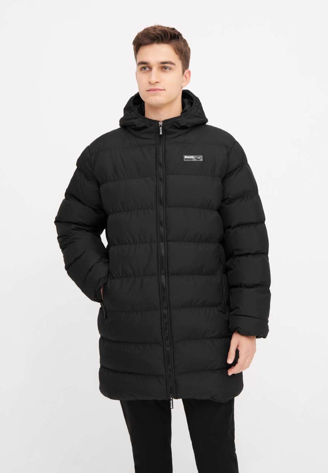 Стеганая куртка с капюшоном ARMANN