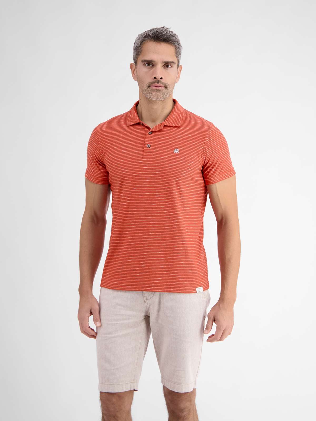 рубашка поло LERROS Fineliner Poloshirt fur Herren
