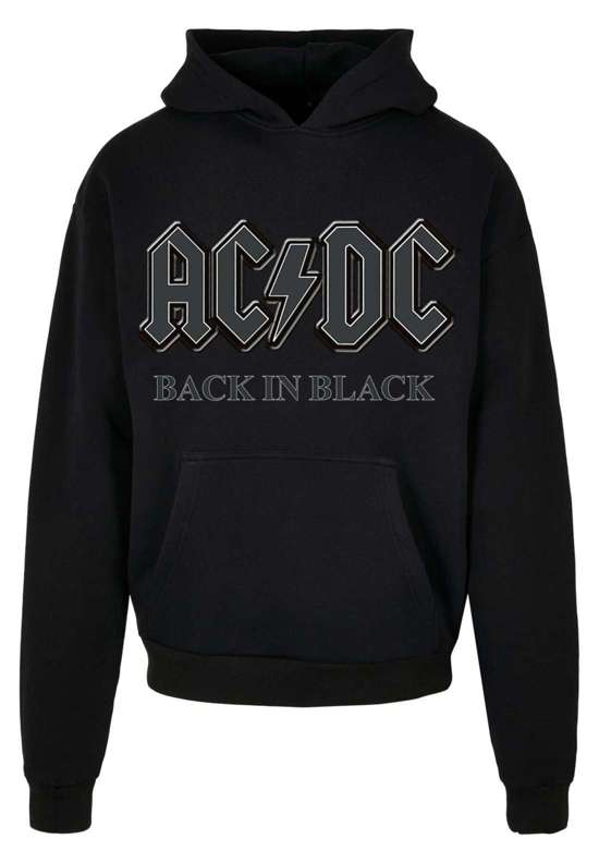Толстовка с капюшоном PLUS SIZE ACDC Back in Black
