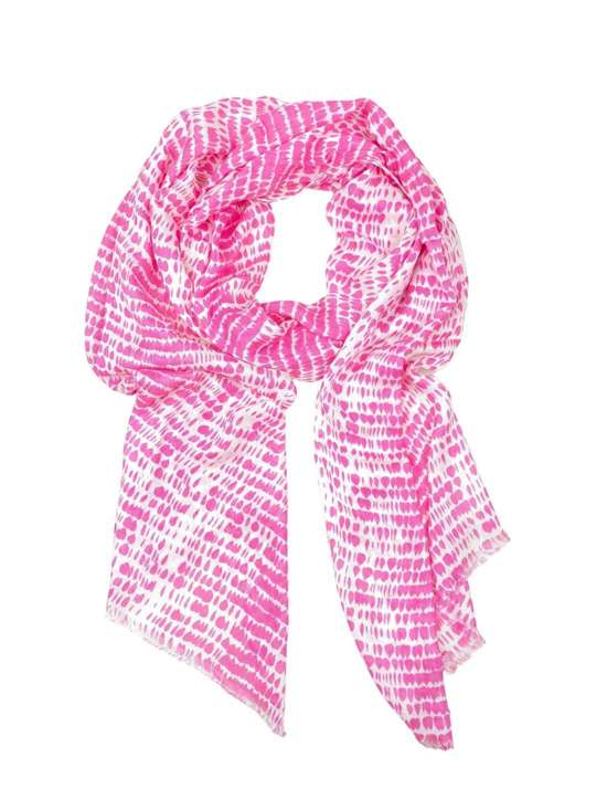 Модный шарф с элегантным каплевидным узором Laurine