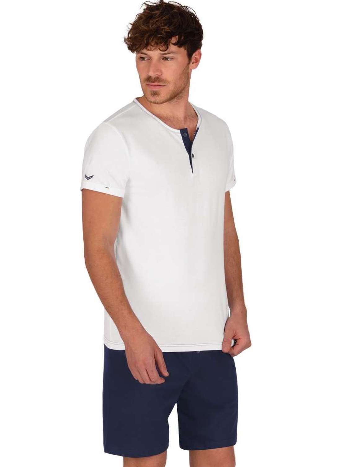 Пижамы TRIGEMA Kurzer Schlafanzug aus Biobaumwolle (kbA)