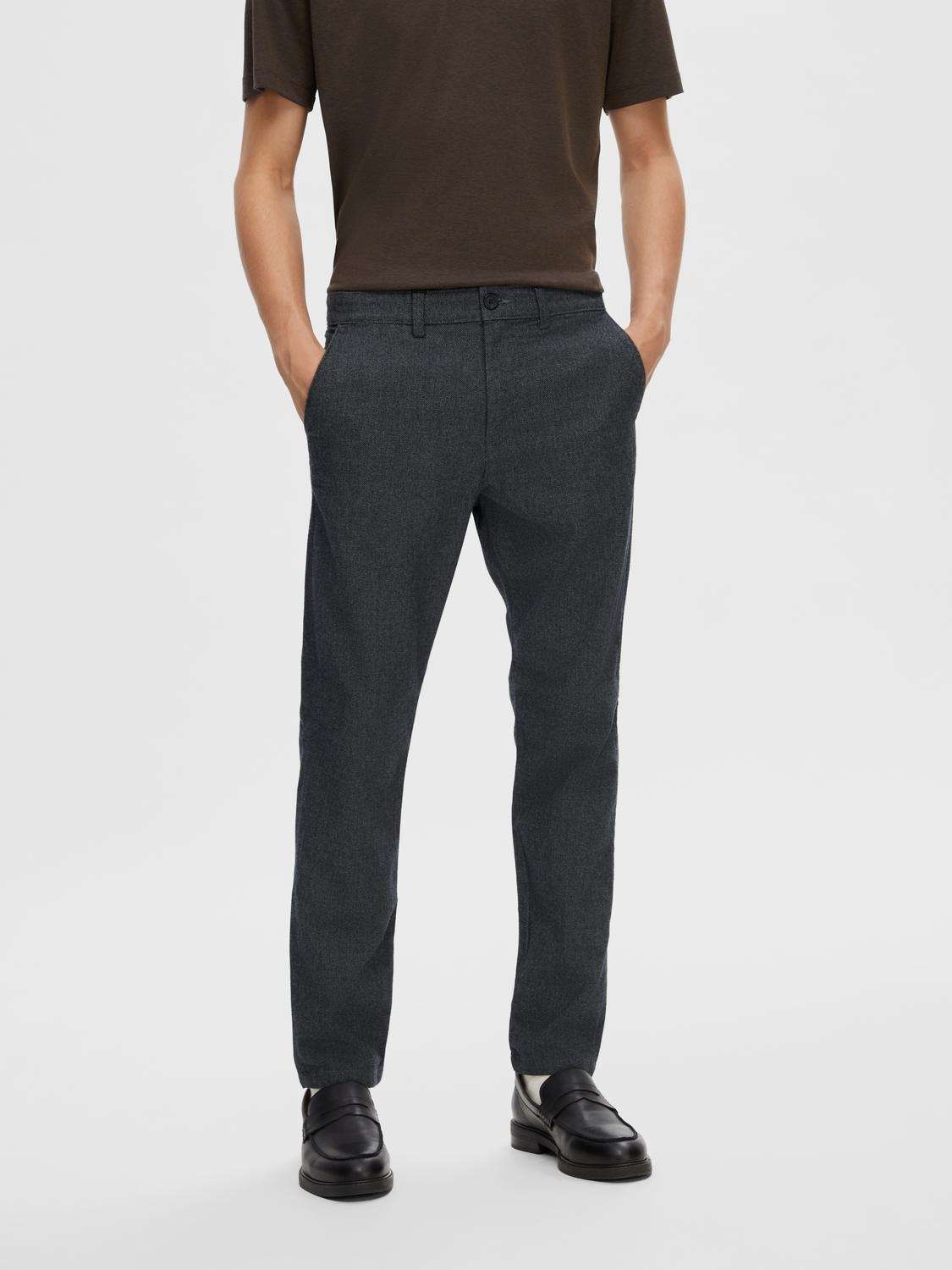 Чинос SLH175-SLIM MILES BRUSHED PANTS W NOOS