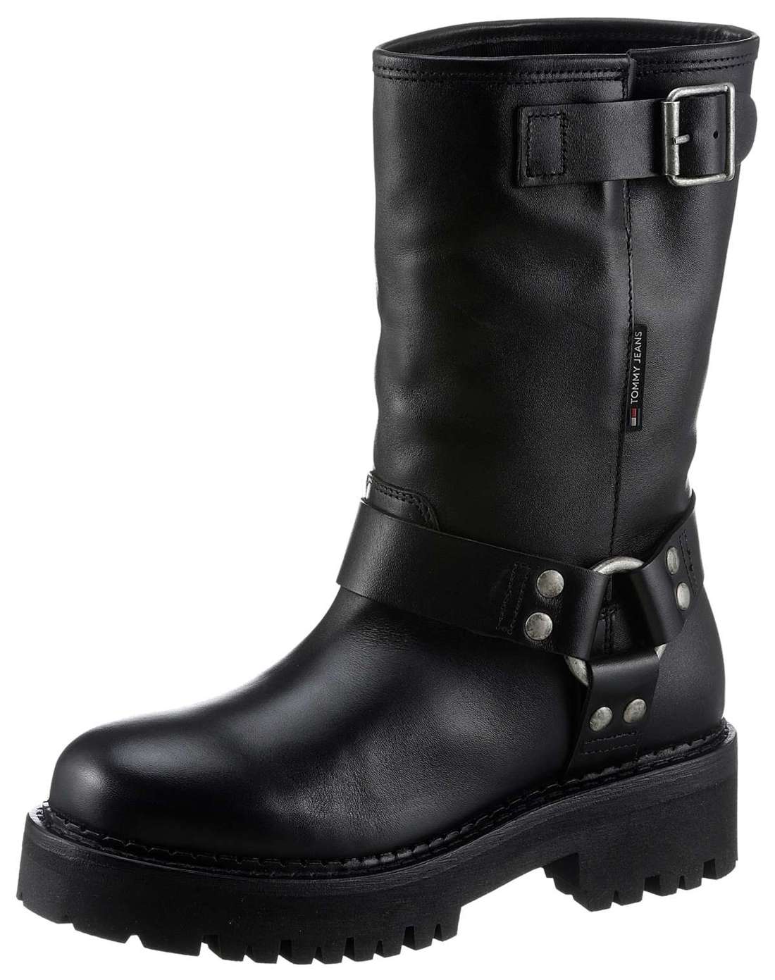 Байкерские ботинки TJW URBAN BIKER BOOT LEATHER