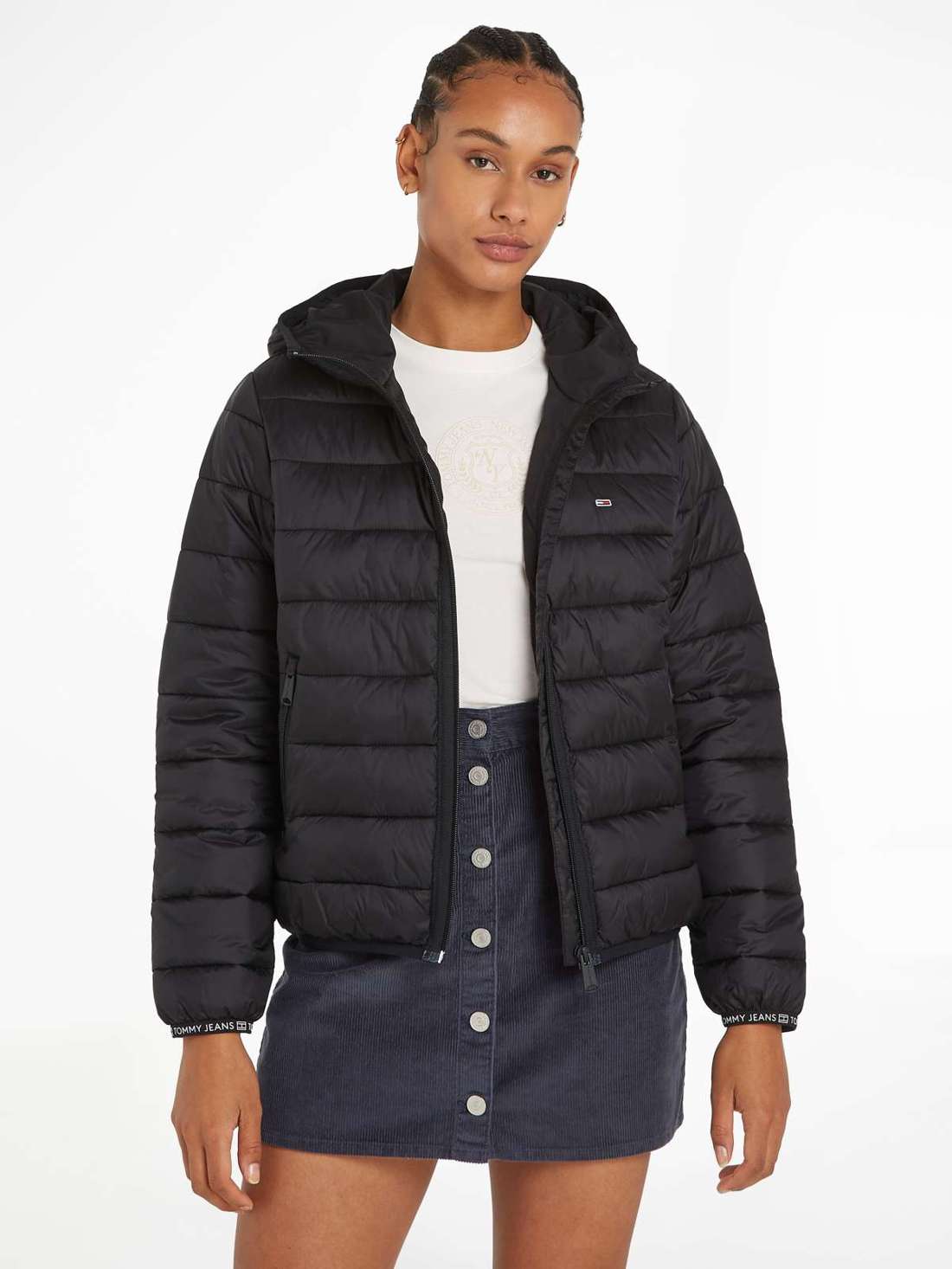 Стеганая куртка с капюшоном TJW QUILTED TAPE HOOD JACKET EXT