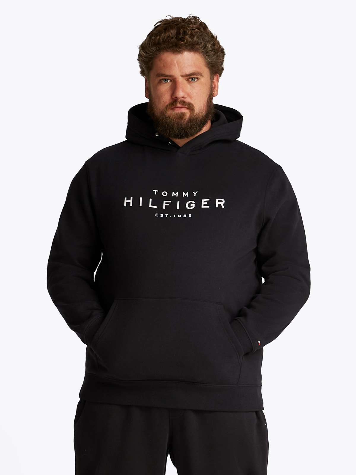 Толстовка больших размеров BT-TOMMY HILFIGER HOODY-B