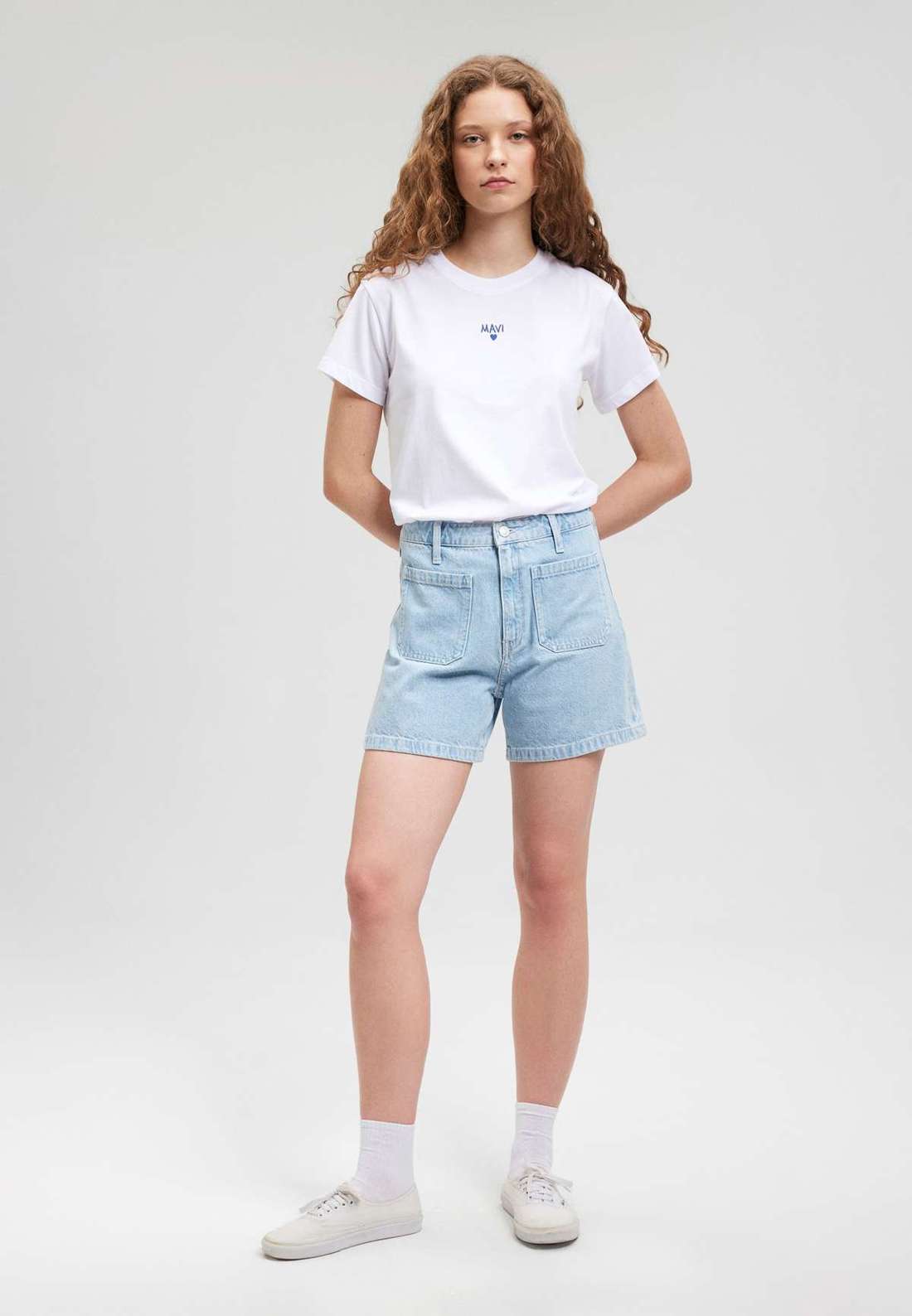 рубашка с круглым вырезом MAVI PRINTED T-SHIRT