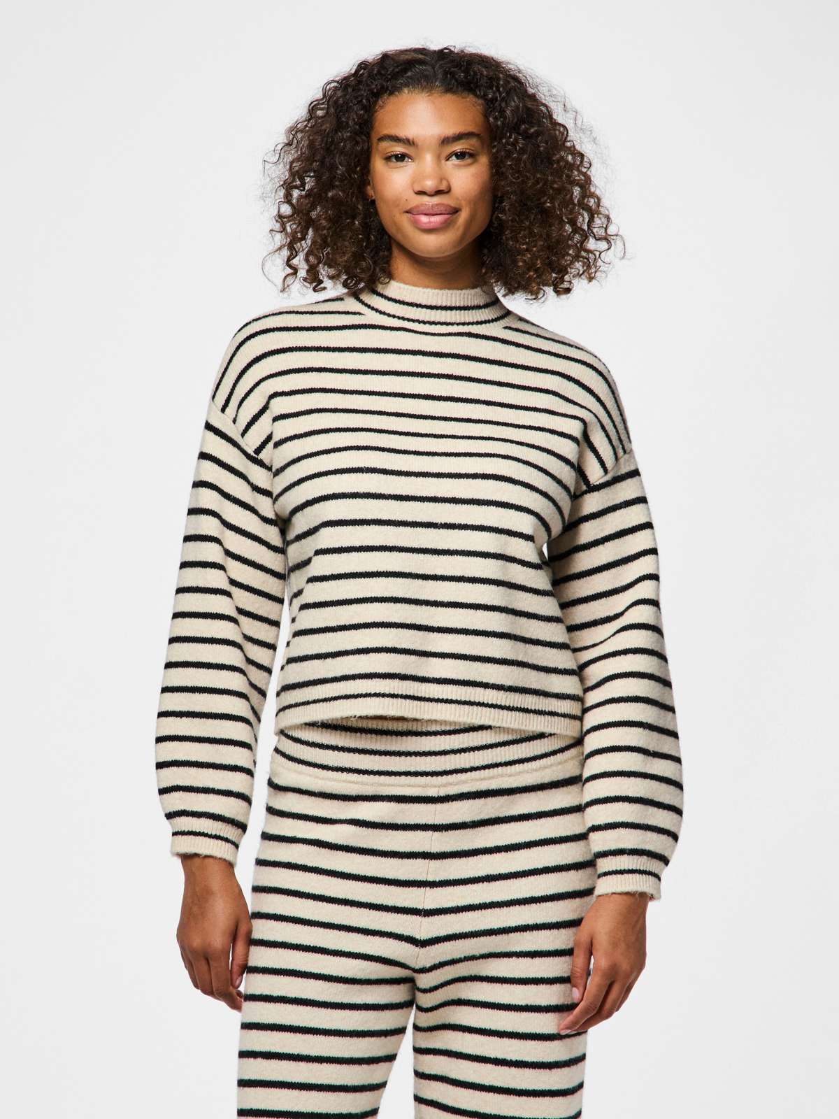 Свитер с воротником-стойкой PCPENNA LS HIGH NECK KNIT BC