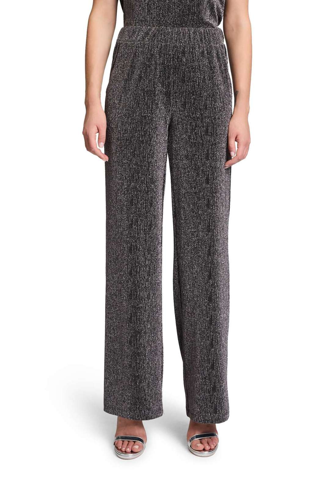 Тканевые брюки Betty & Co Stoffhose im Glitzer-Look