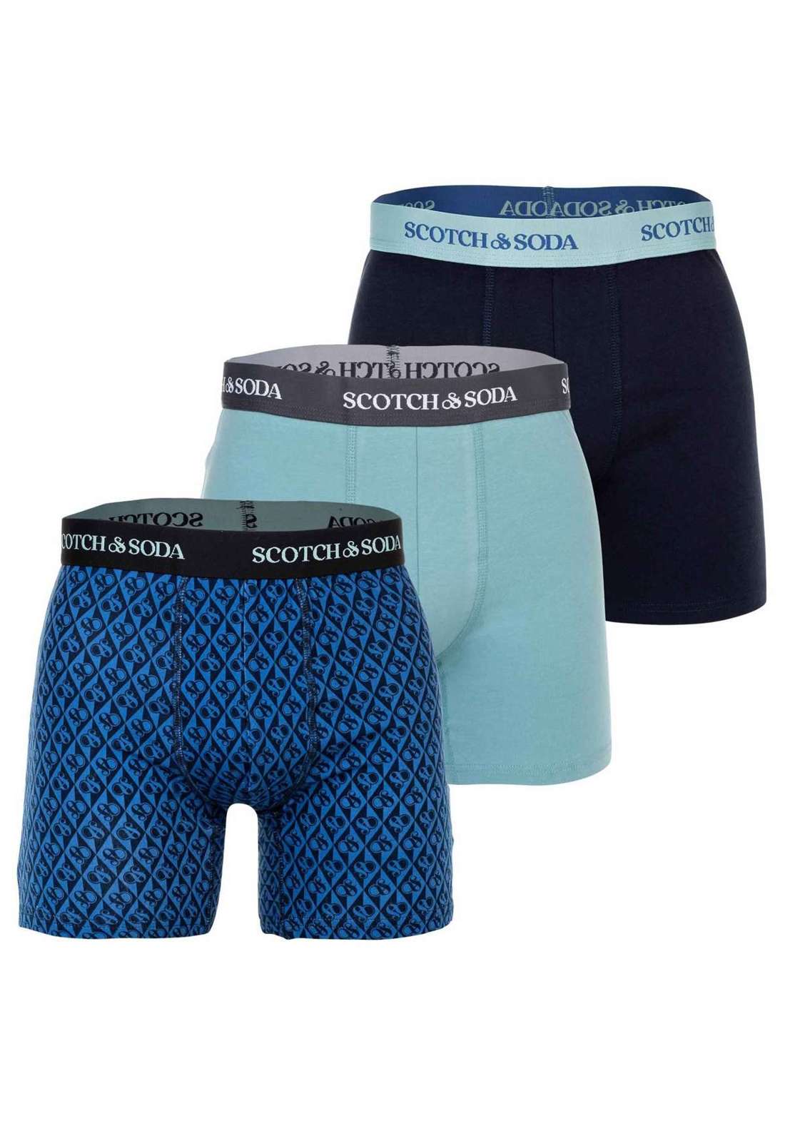 Боксеры Boxershort Cotton Stretch Boxer 3er Pack