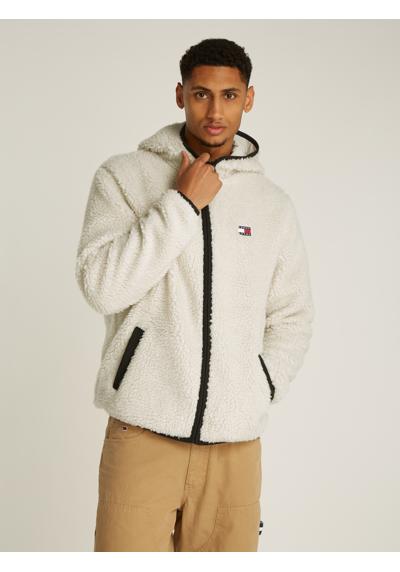 Плюшевая куртка с капюшоном и нашивкой-логотипом TJM REG BADGE TEDDY ZIP TRU EXT