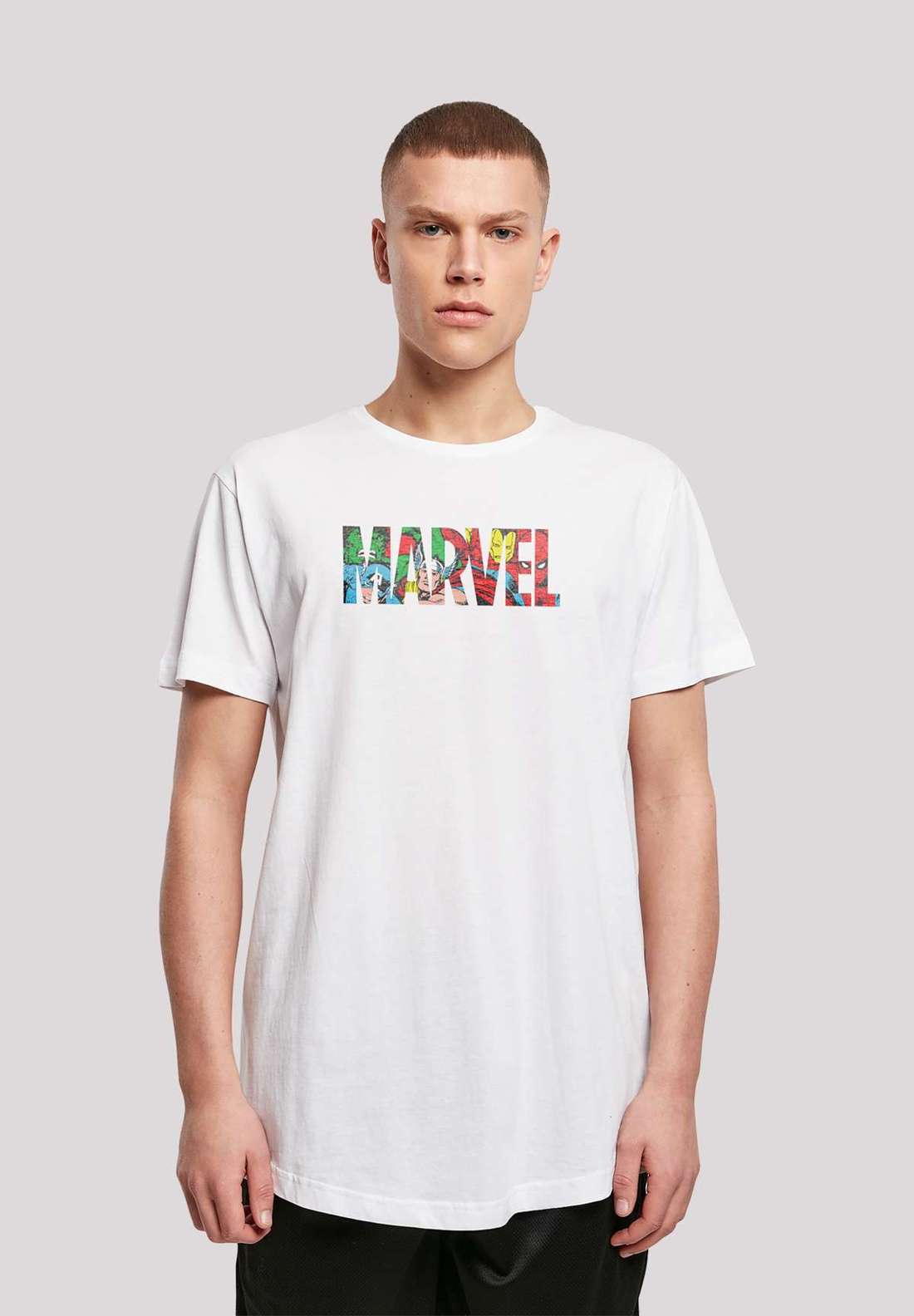 футболка Marvel Avengers Logo Characters