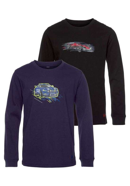 Рубашка с длинными рукавами из натурального хлопка