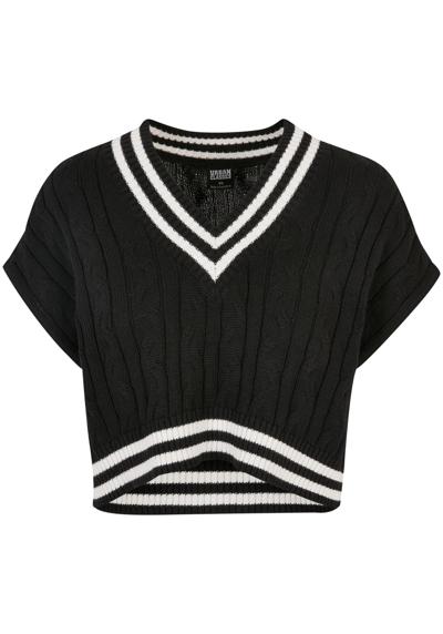 Свитер с круглым вырезом Urban Classics Damen Ladies Cropped Knit College Slipover
