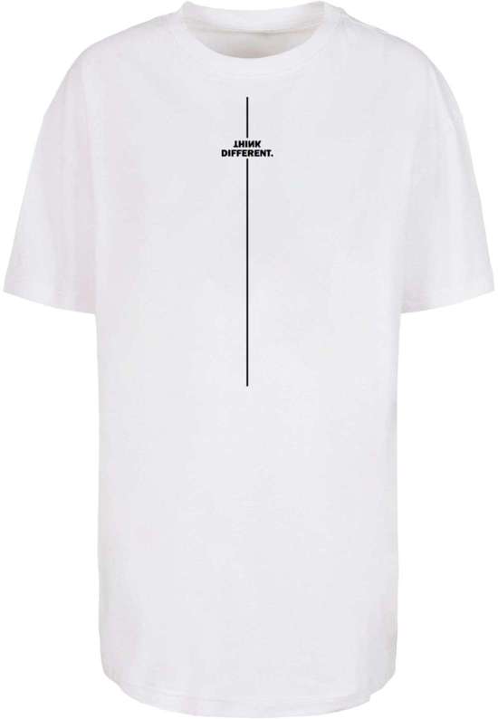 футболка Damen Ladies Think Different Oversized Boyfriend Tee