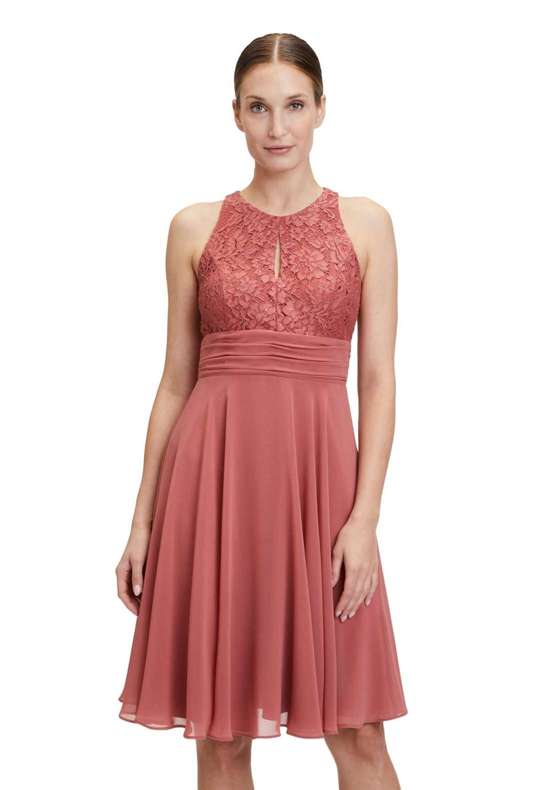 вечернее платье Abendkleid mit Spitze