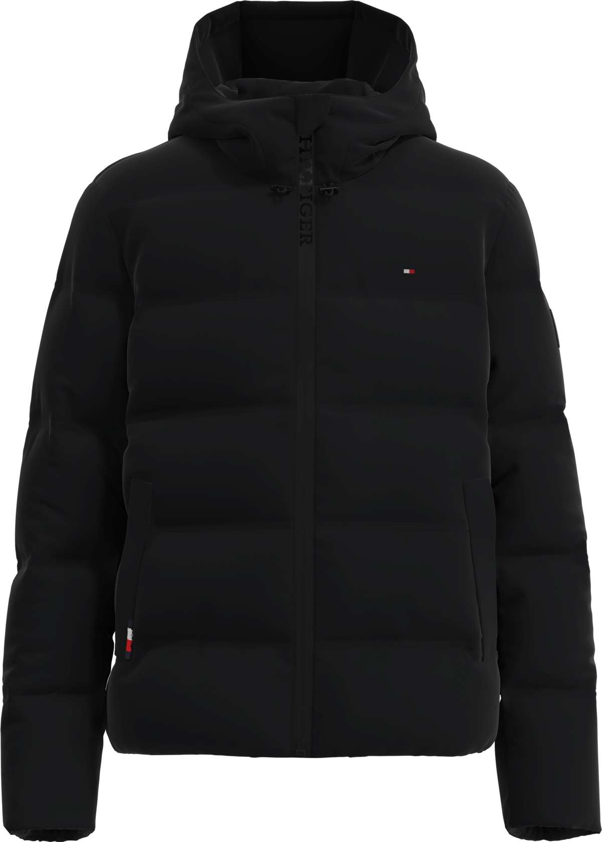 Стеганая куртка с капюшоном больших размеров с... BT-MOTION HOODED JACKET-B