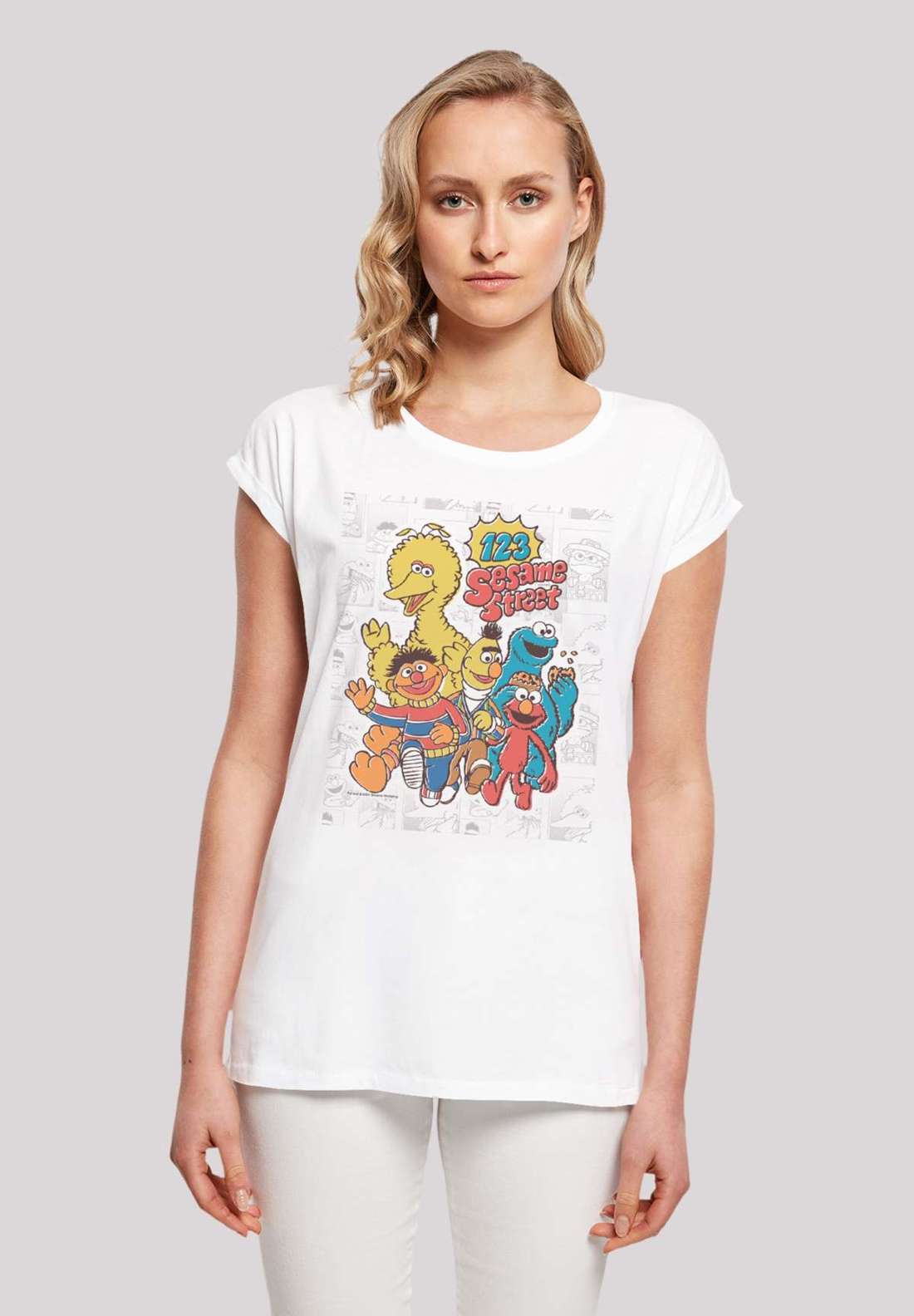 футболка Sesamstraße 123
