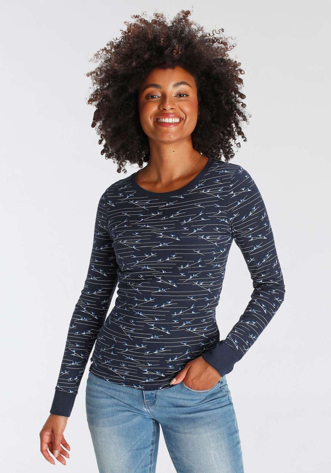 Рубашка с длинным рукавом