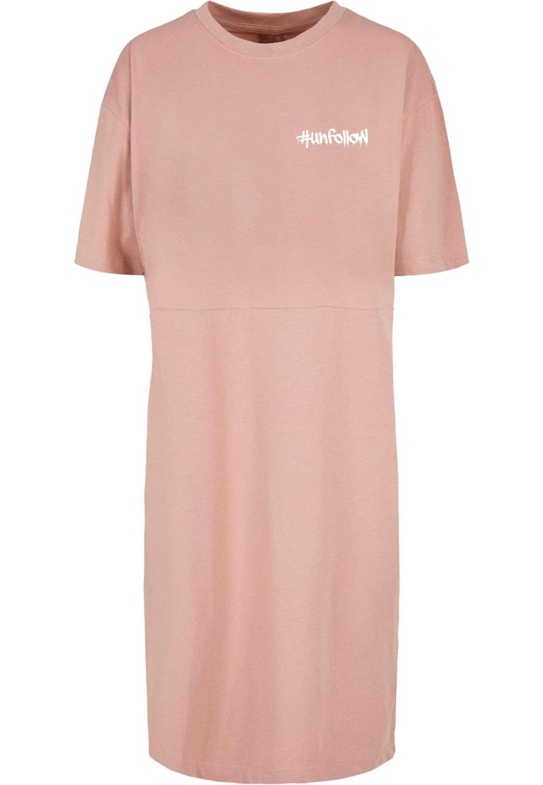 Платье-рубашка Damen Ladies Unfollow Organic Oversized Slit Tee Dress