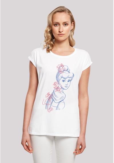 футболка Cinderella Mouse Zeichnung
