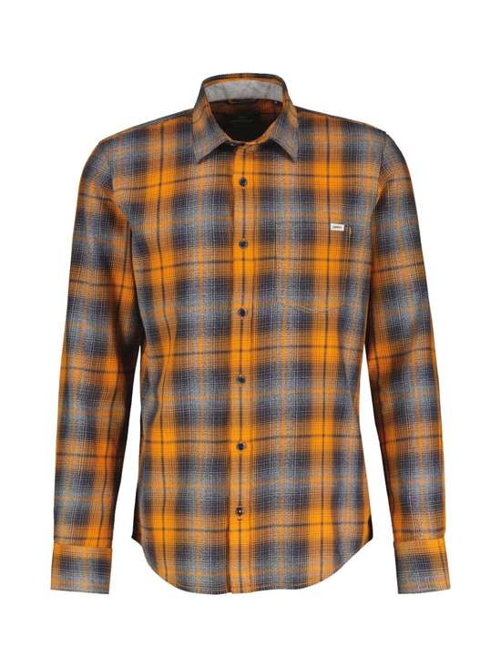 Рубашка в клетку LERROS Stilvolles Karohemd in weicher, kerniger Twillqualität