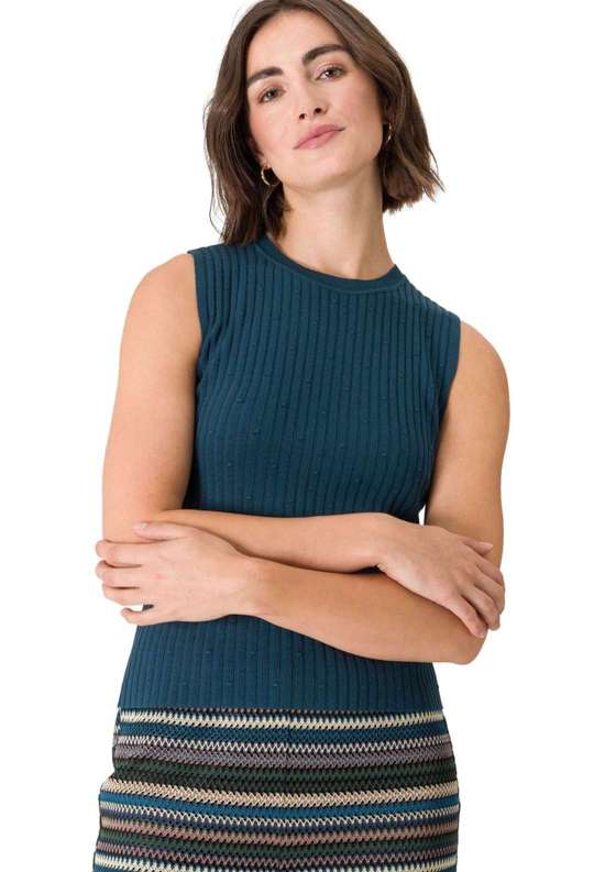 Вязаный свитер zero Stricktop mit Rundauschnitt