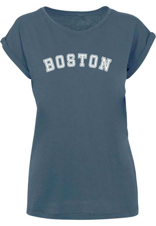 футболка Damen Ladies Boston X Extended Shoulder Tee