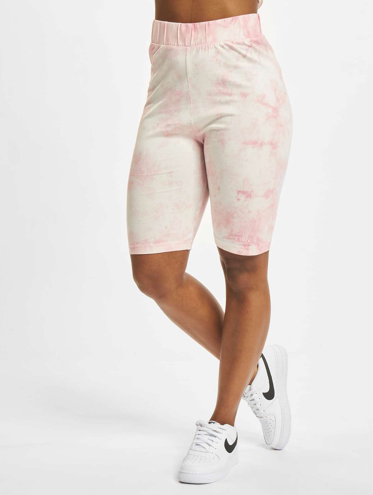 Тканевые брюки Damen FW222-006-1 FUBU Corporate Tiedye Cycling Shorts