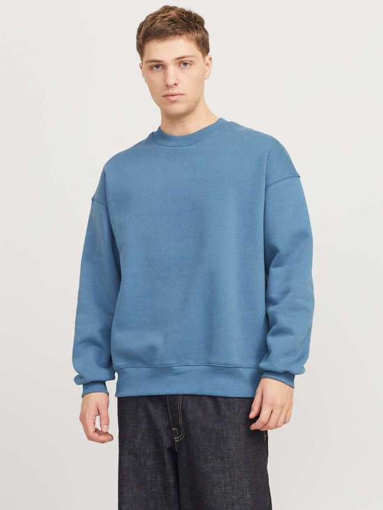 Толстовка с ребристыми манжетами JJEURBAN EDGE SWEAT CREW NECK NOOS