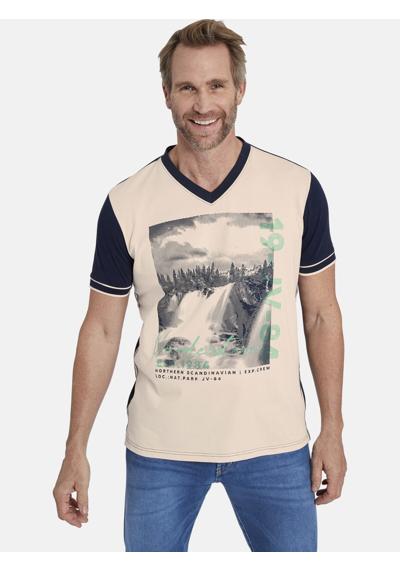 V-образная рубашка T-Shirt KISPING