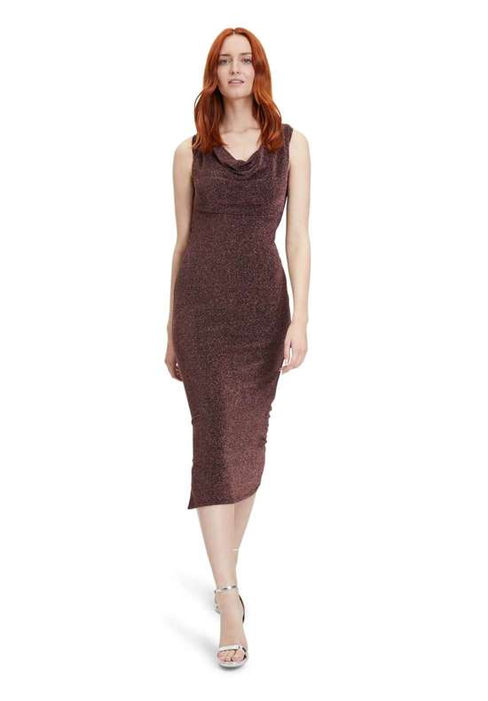 вечернее платье Bodycon-Kleid mit Lurexfaden