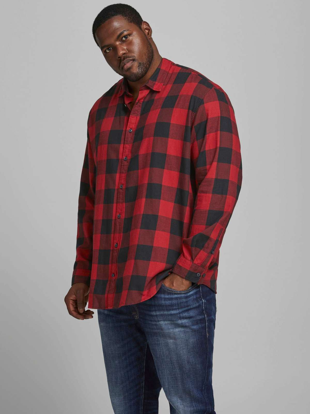 Рубашка в клетку GINGHAM TWILL SHIRT
