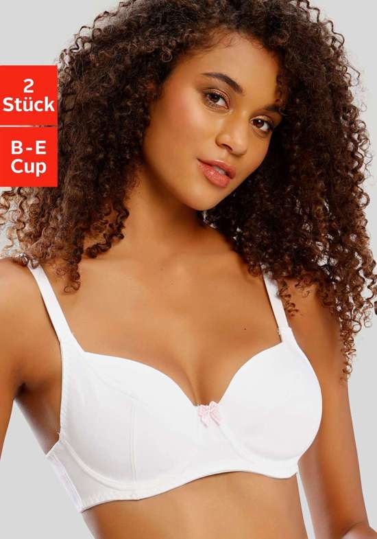 Бюстгальтер на косточках с бантиком в клетку Vichy