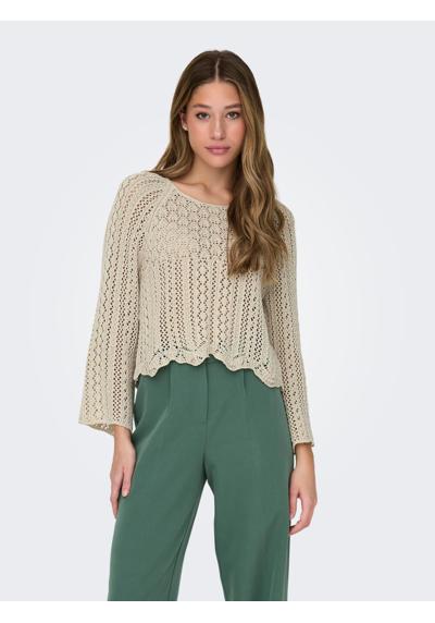 Свитер с круглым вырезом ONLNOLA LIFE 3/4 PULLOVER KNT NOOS